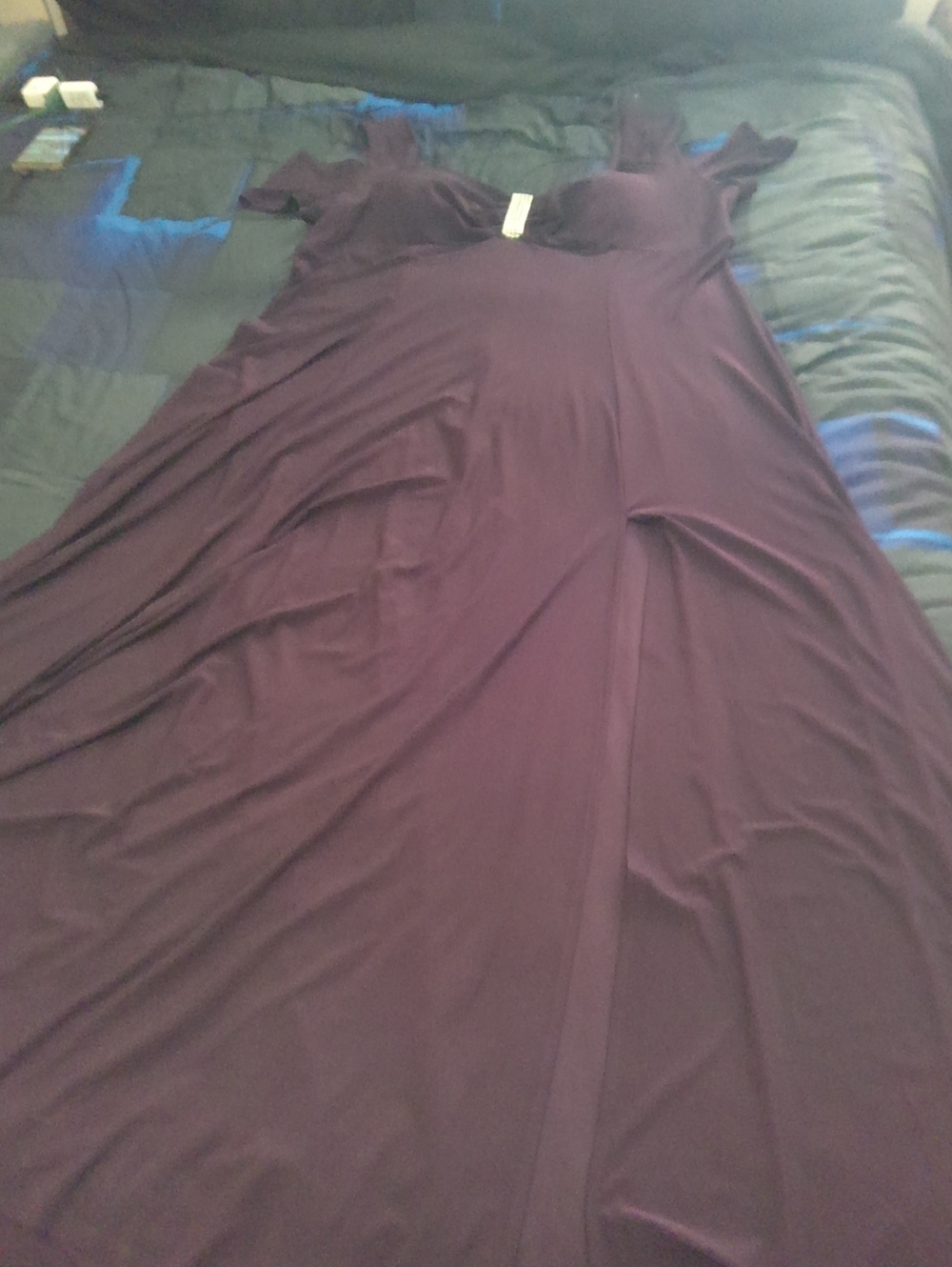 Plus Size Maxi Dress with Sweetheart Neckline